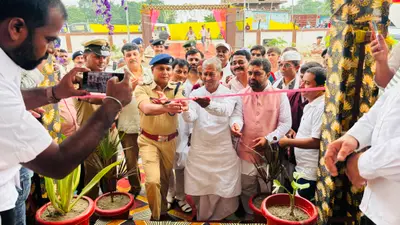 सुप्पी को मिला नया मॉडल थाना भवन, विधायक और एसपी ने किया उद्घाटन