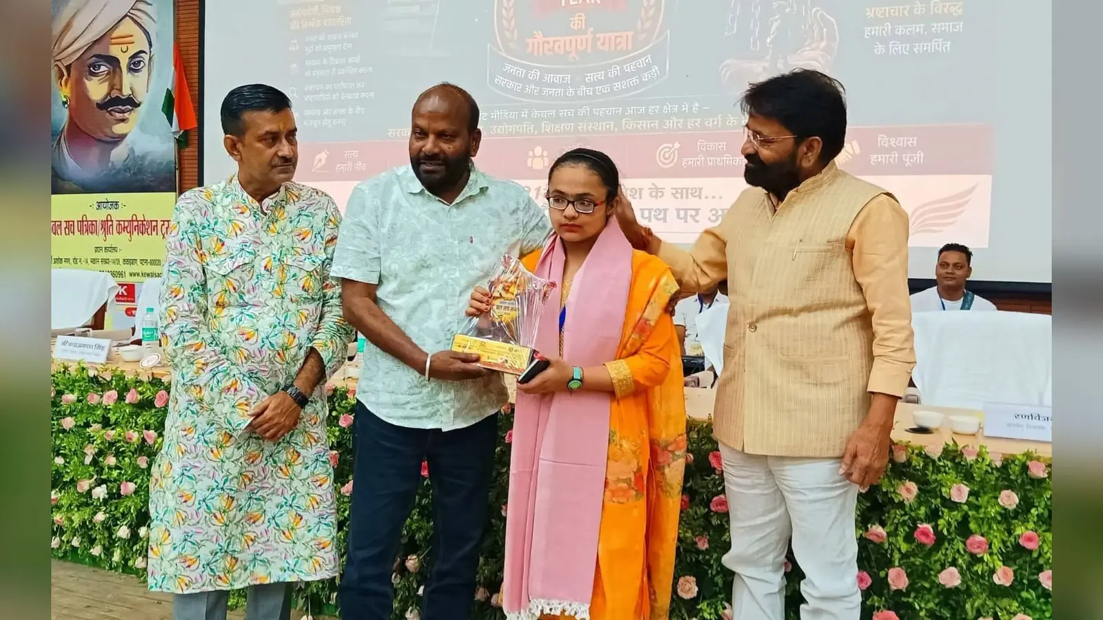 पटना में सहरसा की शांभवी झा के गायन की गूंज, मंत्रियों ने की सराहना