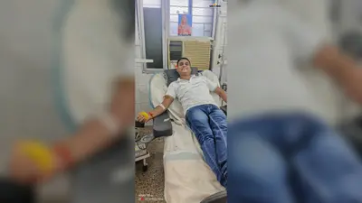 दादी की पुण्यतिथि पर काउंसलर ने किया 7वां रक्तदान