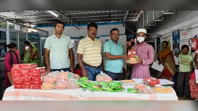 बेगूसराय: बखरी में टीबी मुक्त भारत अभियान को बखरी में मिली नई ताकत, पीएचसी में मरीजों को बांटी गई निश्चय पोषण किट