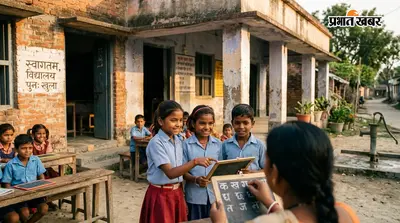 पिपरासी के बलुआ ठोरी पंचायत में चार दिन बाद खुले विद्यालय, बच्चों की पढ़ाई फिर हुई शुरू