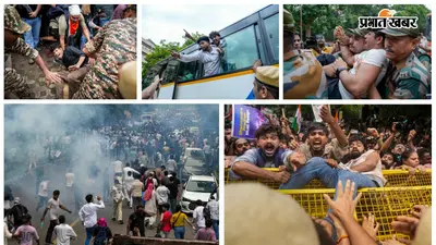 जंतर-मंतर से संसद तक: प्रदर्शन, टकराव और बवाल... तस्वीरों में देखें CJP का प्रोटेस्ट