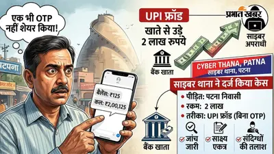 पटना में बिना OTP शेयर किए खाते से उड़े 2 लाख रुपये,UPI फ्रॉड के मामले में साइबर थाना ने दर्ज किया केस