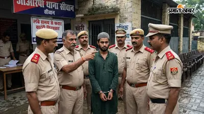 सीवान में 17 साल से फरार चोरी का वारंटी गिरफ्तार, जीआरपी ने घर से दबोचा, भेजा गया जेल
