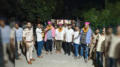 श्रीनगर थाना के तीन पुलिस पदाधिकारियों को दी गई भावभीनी विदाई