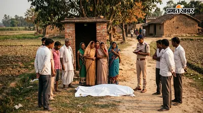 मोतिहारी में अधेड़ की संदिग्ध मौत: अमवा गांव में शव मिलते ही मचा हड़कंप