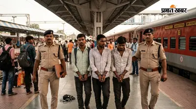 यात्रियों की नींद का फायदा उठाकर करते थे चोरी, समस्तीपुर में RPF ने 3 मोबाइल चोरों को दबोचा