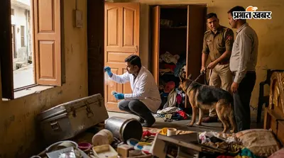 हसनपुर में बंद घर में चोरी के बाद बड़ा एक्शन, FSL और डॉग स्क्वायड ने खंगाला घटनास्थल