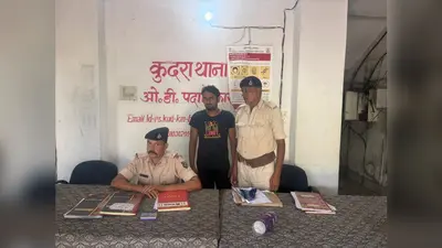 कैमूर में मवेशी तस्करों पर पुलिस का बड़ा एक्शन, मवेशियों से भरा कंटेनर जब्त, चालक गिरफ्तार