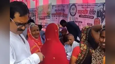 सहयोग शिविर में उमड़ी ग्रामीणों की भीड़, पीएचईडी स्टॉल नहीं लगने पर लोगों ने जताई नाराजगी