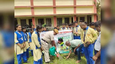 औरंगाबाद में बच्चों ने किया पौधारोपण, पर्यावरण संरक्षण का दिया संदेश