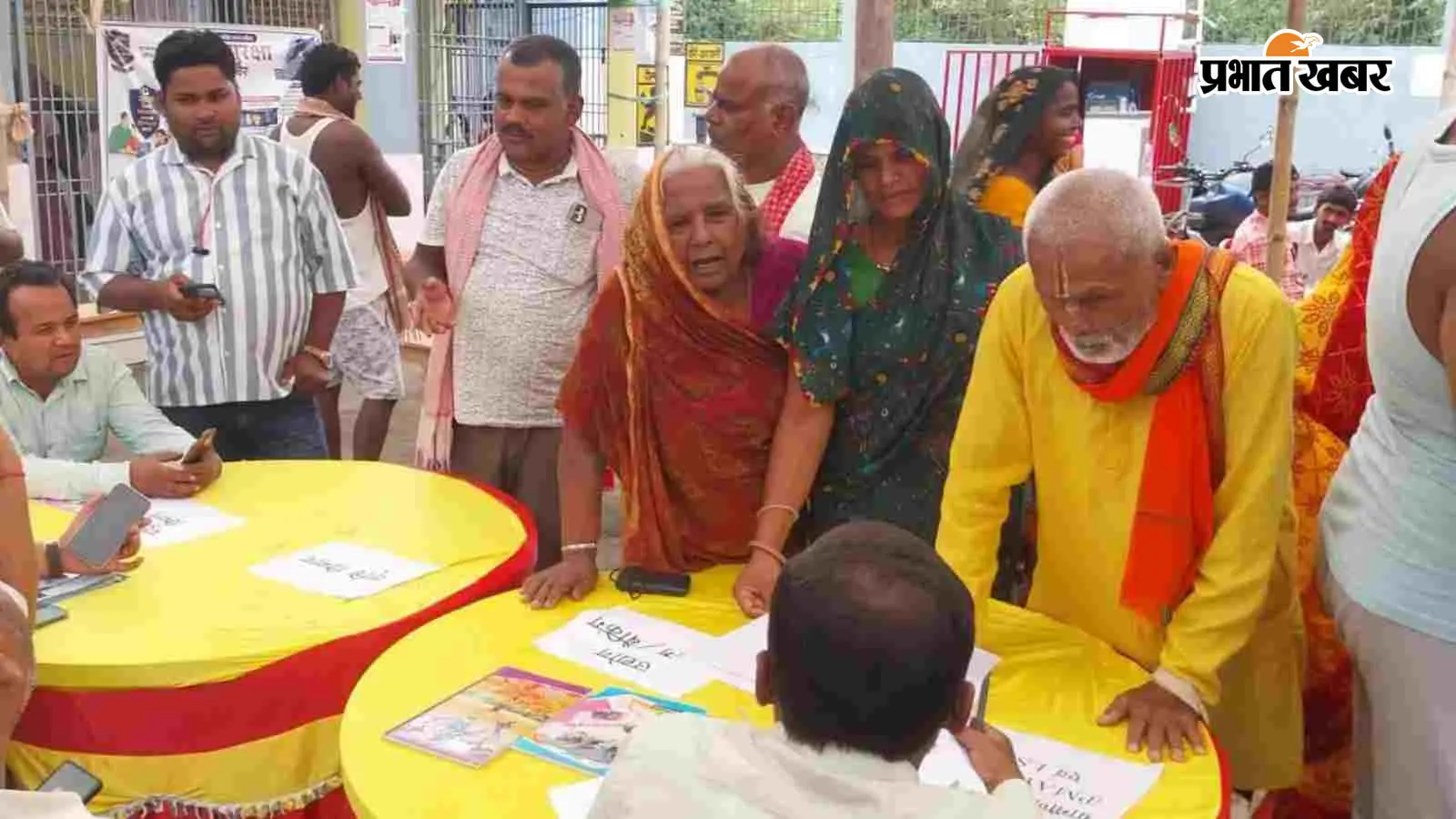 Darbhanga News: कैथवार और नदियामी पंचायत में सहयोग शिविर का आयोजन, 150 आवेदन जमा