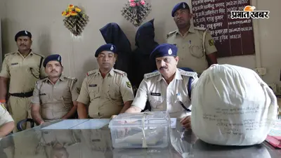 पटना: नदी थाना पुलिस की दोहरी सफलता, 5 किलो गांजा और देशी कट्टा के साथ दो आरोपी गिरफ्तार
