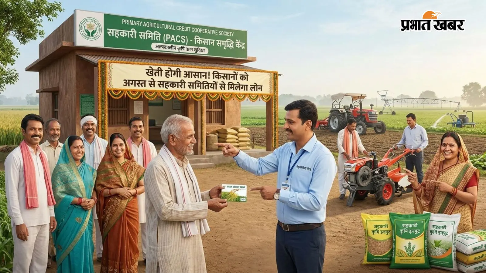 अब खेती होगी आसान! किसानों को अगस्त से सहकारी समितियों से मिलेगा लोन
