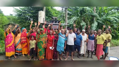 एक सप्ताह से अंधेरे में वार्ड नंबर-5, जला ट्रांसफाॅर्मर नहीं बदला तो फूटा लोगों का गुस्सा