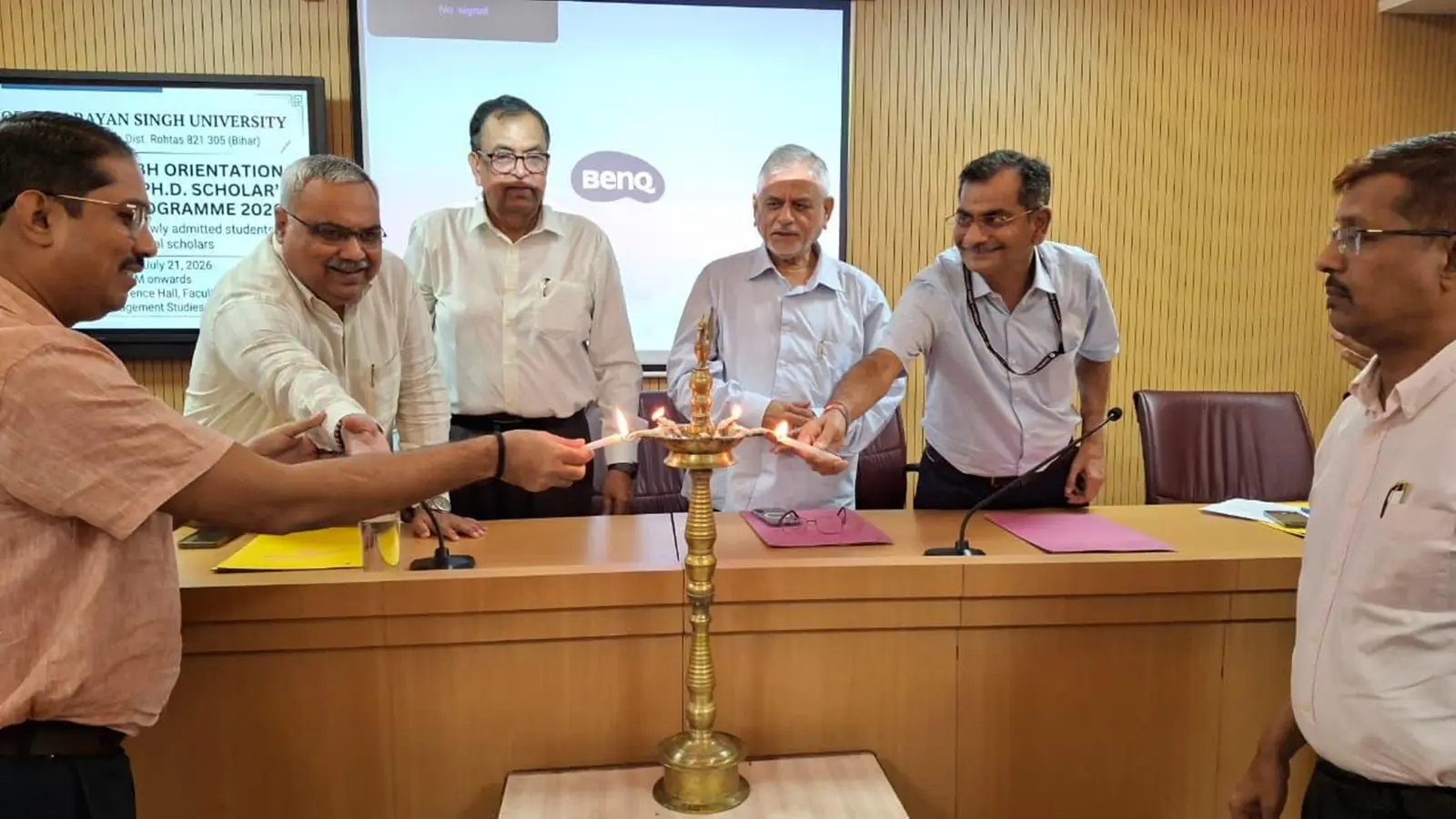 रोहतास: जीएनएसयू में ‘दीक्षारंभ-2026’ का आगाज, पीएचडी शोधार्थियों को शोध संस्कृति से कराया परिचित