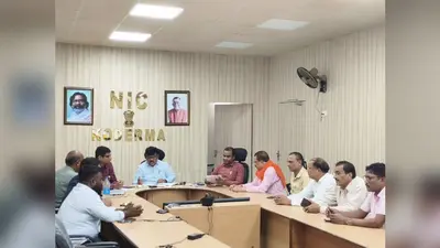 मतदाता सूची के विशेष गहन पुनरीक्षण को लेकर हुई बैठक, 91.12% काम लगभग पूरा