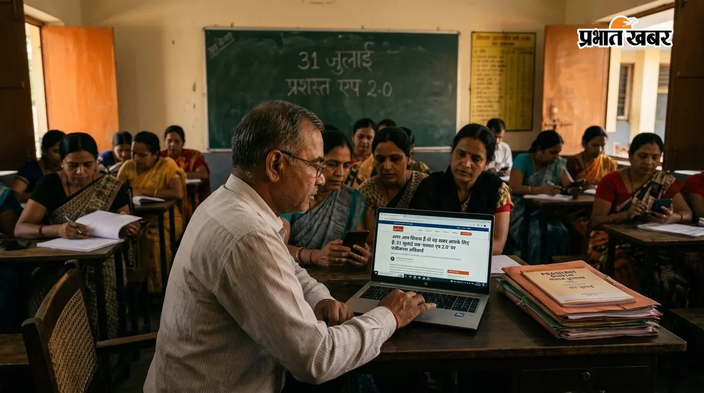 अगर आप शिक्षक हैं तो यह खबर आपके लिए है, 31 जुलाई तक कराना होगा 'प्रशस्त एप 2.0' पर पंजीकरण