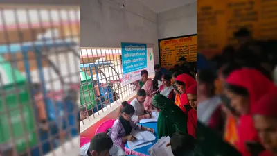 नवादा: रजौली के सवैयाटांड़ सपही पंचायत सरकार भवन में लगा सहयोग शिविर, कुल 64 आवेदनों में से 16 का हुआ निष्पादन