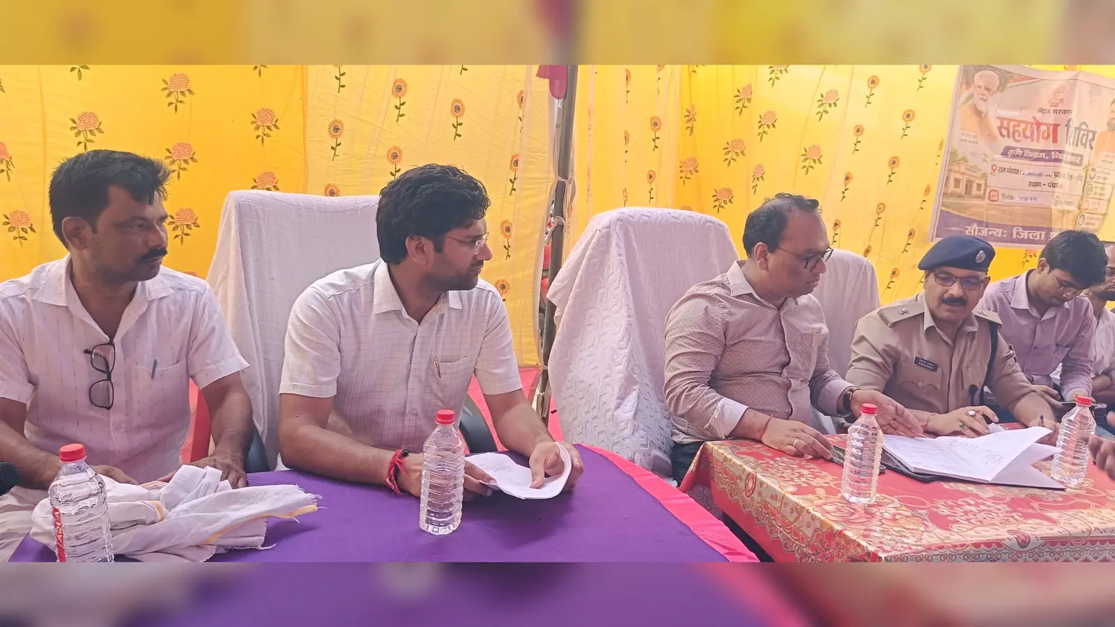 शीशाबाड़ी पंचायत में उमड़े फरियादी, कई शिकायतों का मौके पर हुआ समाधान