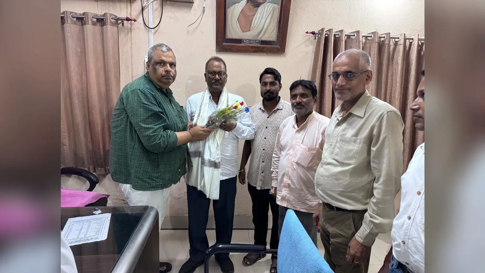 केबी झा कॉलेज पहुंचे कुलसचिव, परीक्षा व्यवस्था का लिया जायजा, एबीवीपी ने उठाए कॉलेज के मुद्दे