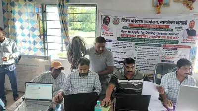 बेरासी सिरुम में लर्नर लाइसेंस शिविर, 108 अभ्यर्थी सफल
