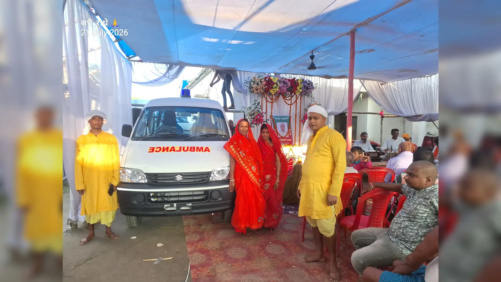 सुपौल में मृत्यु भोज की जगह समाज सेवा, पिता की याद में पत्रकार ने पंचायत को दी नि:शुल्क एम्बुलेंस, बनी मिसाल