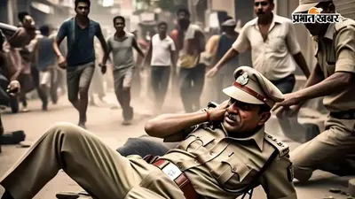 बक्सर में वारंटी की गिरफ्तारी के दौरान पुलिस टीम पर हमला, दो पुलिसकर्मी घायल, छापेमारी तेज