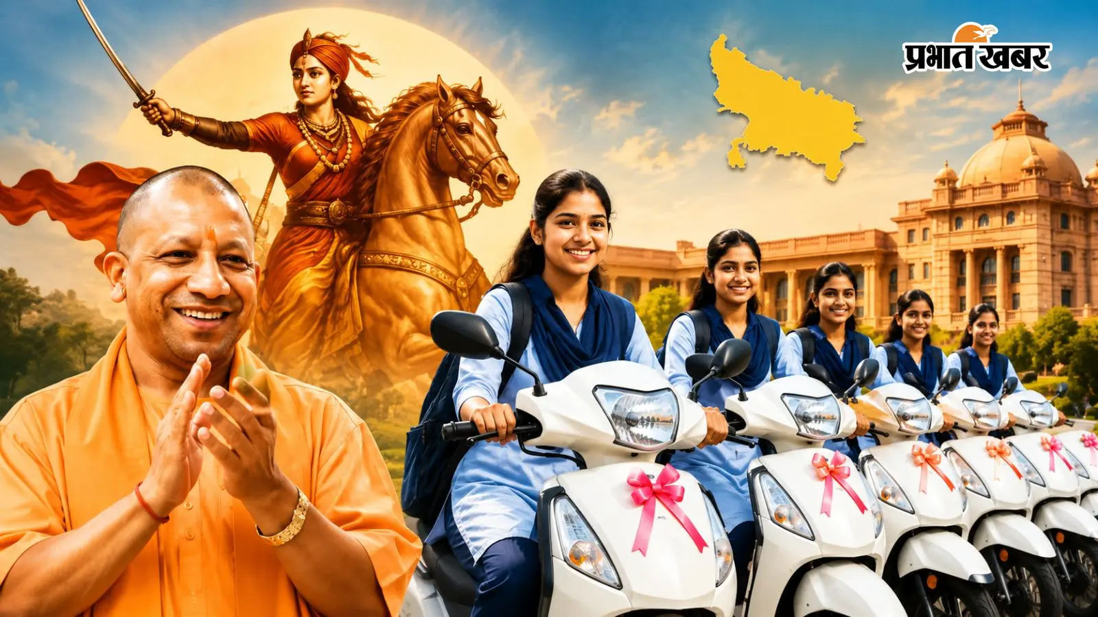 UP की बेटियों को कब मिलेगी स्कूटी? तारीख का ऐलान, 50 हजार छात्राओं को मिलेगा तोहफा