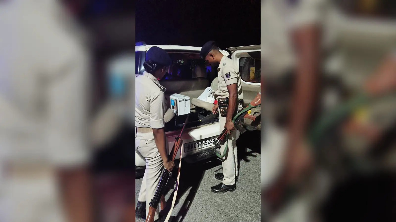 सारण में अपराधियों पर पुलिस की पैनी नजर, जिलेभर में चला विशेष रात्रि गश्ती अभियान