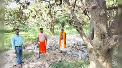 दरभंगा: जाले में फूस के घर में आग लगने से जलावन और गोबर का गोरहा राख, जांच की मांग