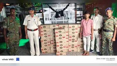 गोपालगंज: कुचायकोट में ट्रक से 477 लीटर देशी शराब बरामद, चालक गिरफ्तार
