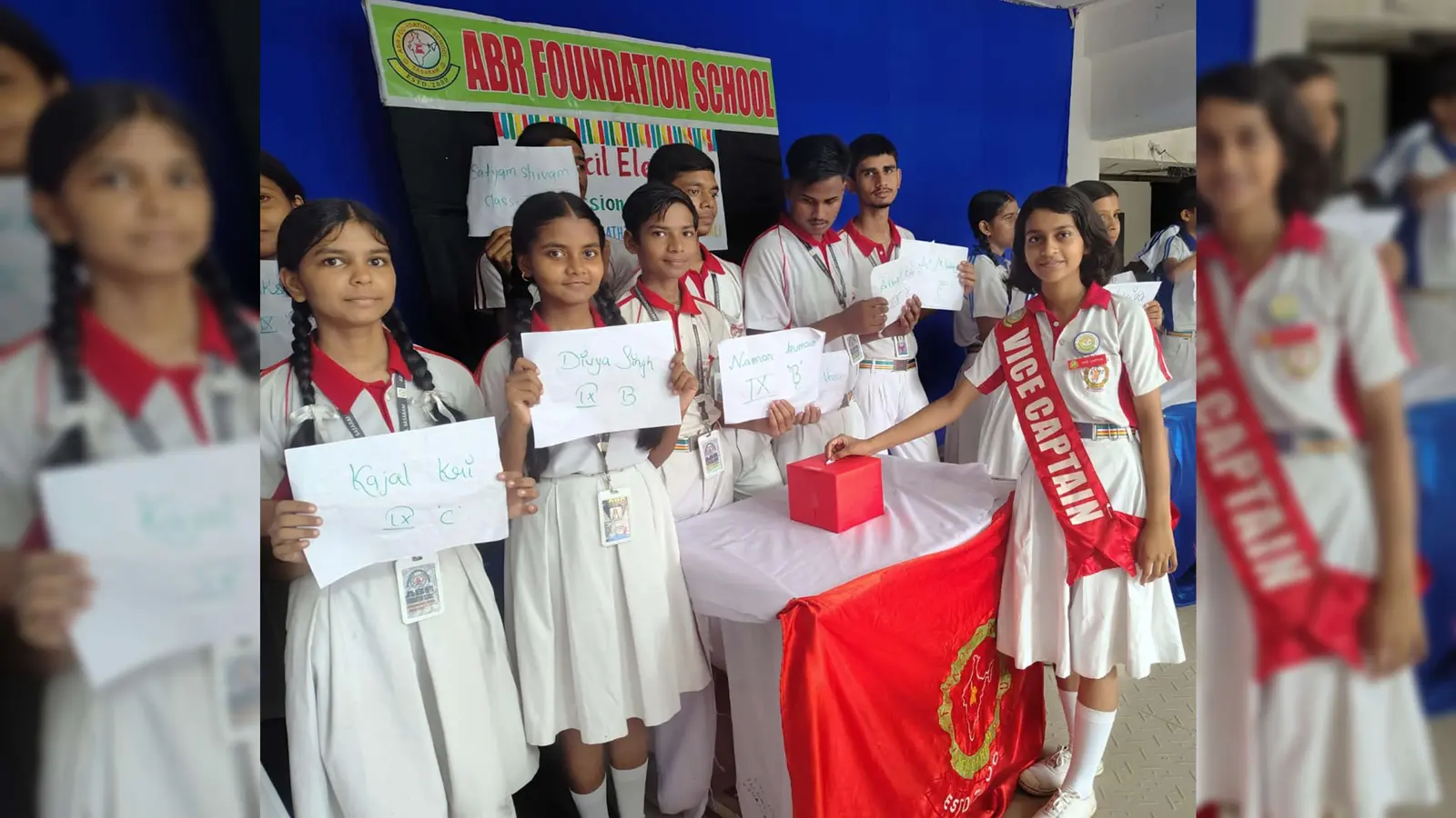 रोहतास में बच्चों को स्कूल में पढ़ाया गया लोकतंत्र का पाठ, बैलेट पेपर से हुआ स्टूडेंट काउंसिल चुनाव