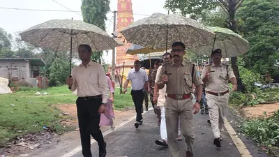 श्रावणी मेले की तैयारी का उपायुक्त और एसपी ने किया निरीक्षण, मंदिर परिसर का किया भ्रमण