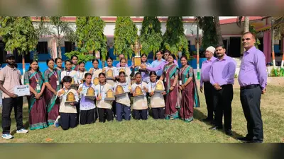 राज्य स्तरीय हैंडबॉल में नवादा की बेटियों का जलवा, विजेता खिलाड़ियों को मिला सम्मान