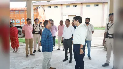 FCI गोदाम का DC ने किया निरीक्षण, समय पर आपूर्ति के दिए निर्देश