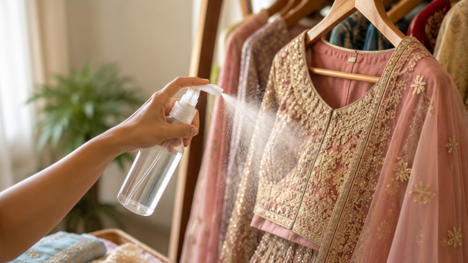 Lehenga Care Tips In Monsoon, AI Image