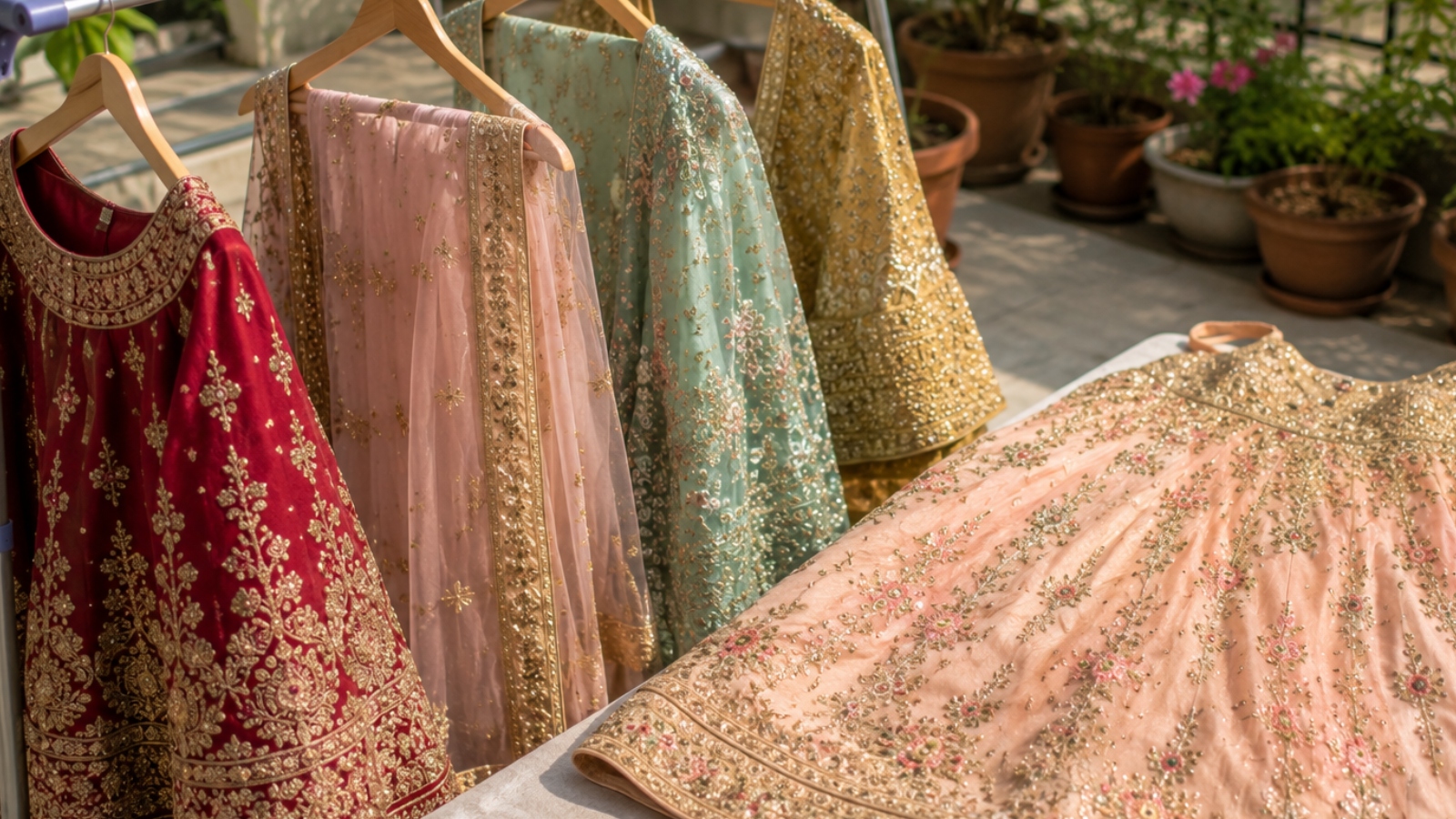 Ethnicwear Care Tips In Monsoon, AI Image