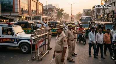 छात्र आंदोलन के बीच अलर्ट पर मुजफ्फरपुर, यूनिवर्सिटी और प्रमुख चौक-चौराहों पर पुलिसबल तैनात