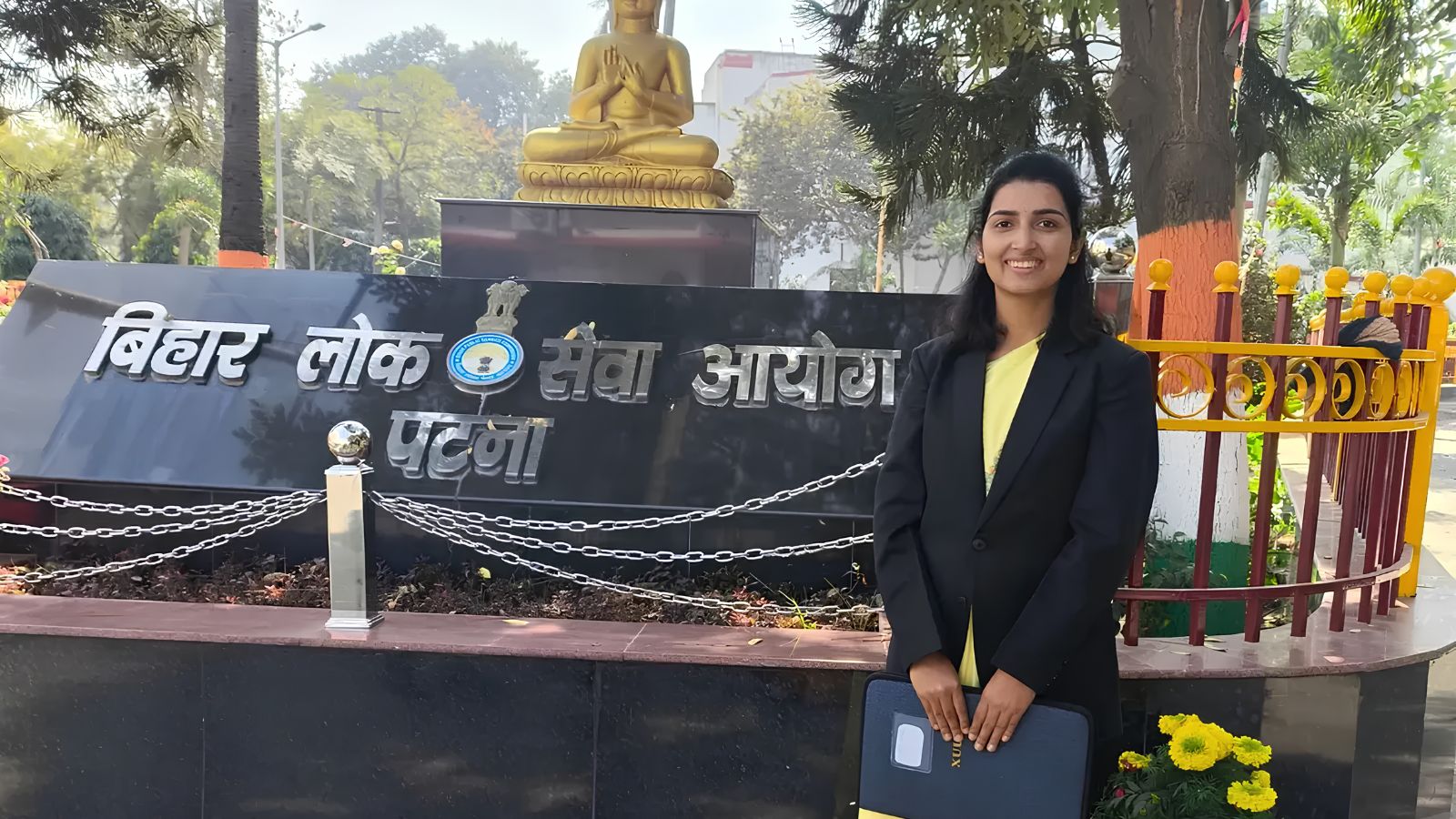 उषा कुमारी BPSC ऑफिस में