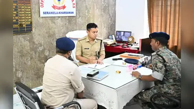 चौका थाना पहुंचे एसपी, कानून-व्यवस्था और लंबित मामलों की ली जानकारी