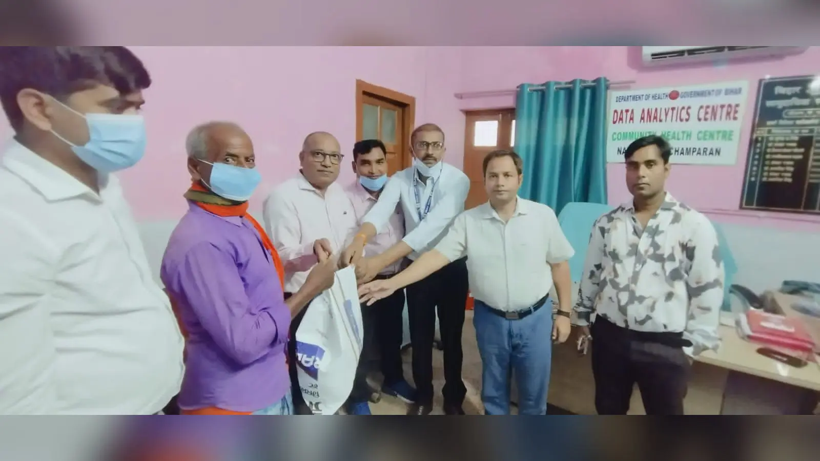 बेतिया: टीबी मरीजों को मिला पोषण आहार, स्वास्थ्य विभाग ने 152 लाभार्थियों के बीच किया वितरण