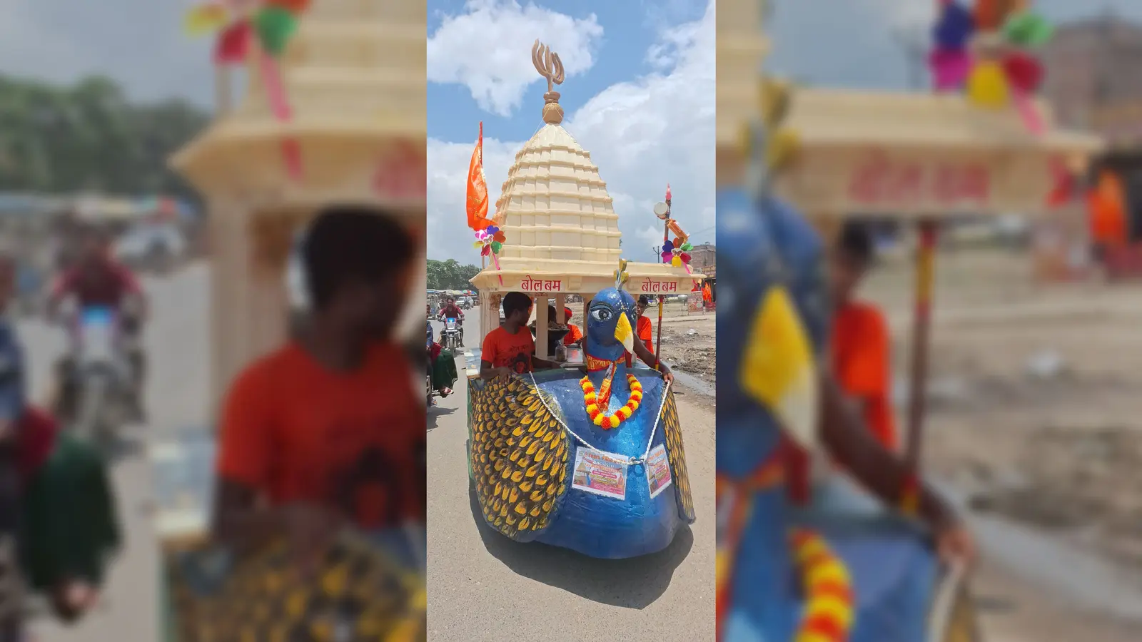 पश्चिम बंगाल के बम का सावन पर शिव आस्था, भक्ति का अंदाज निराला