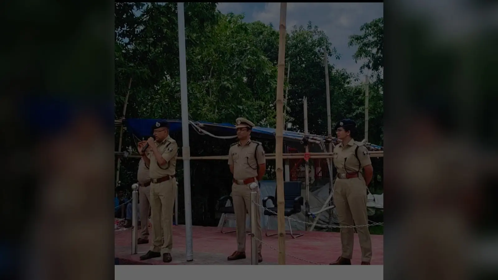 दरभंगा: दंगा नियंत्रण को लेकर पुलिस केन्द्र में मॉक ड्रिल, डीआईजी ने परखी जवानों की तैयारी