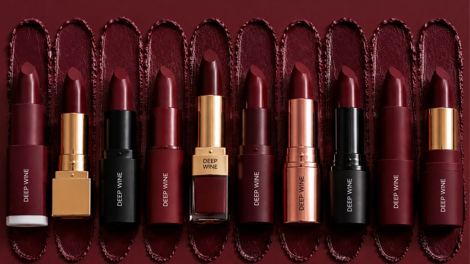 Deep Wine for Dusky Skin (PC: AI Image)