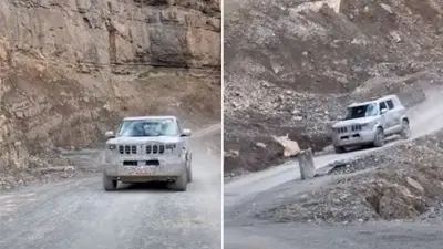 पहाड़ों में टेस्टिंग करती दिखी Mahindra Vision S, वीडियो में सामने आया नया डिजाइन