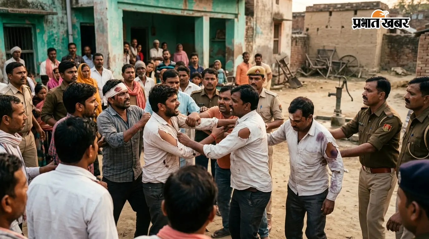 बैरिया में भूमि विवाद को लेकर दो पक्ष भिड़े, मारपीट में आधा दर्जन लोग घायल