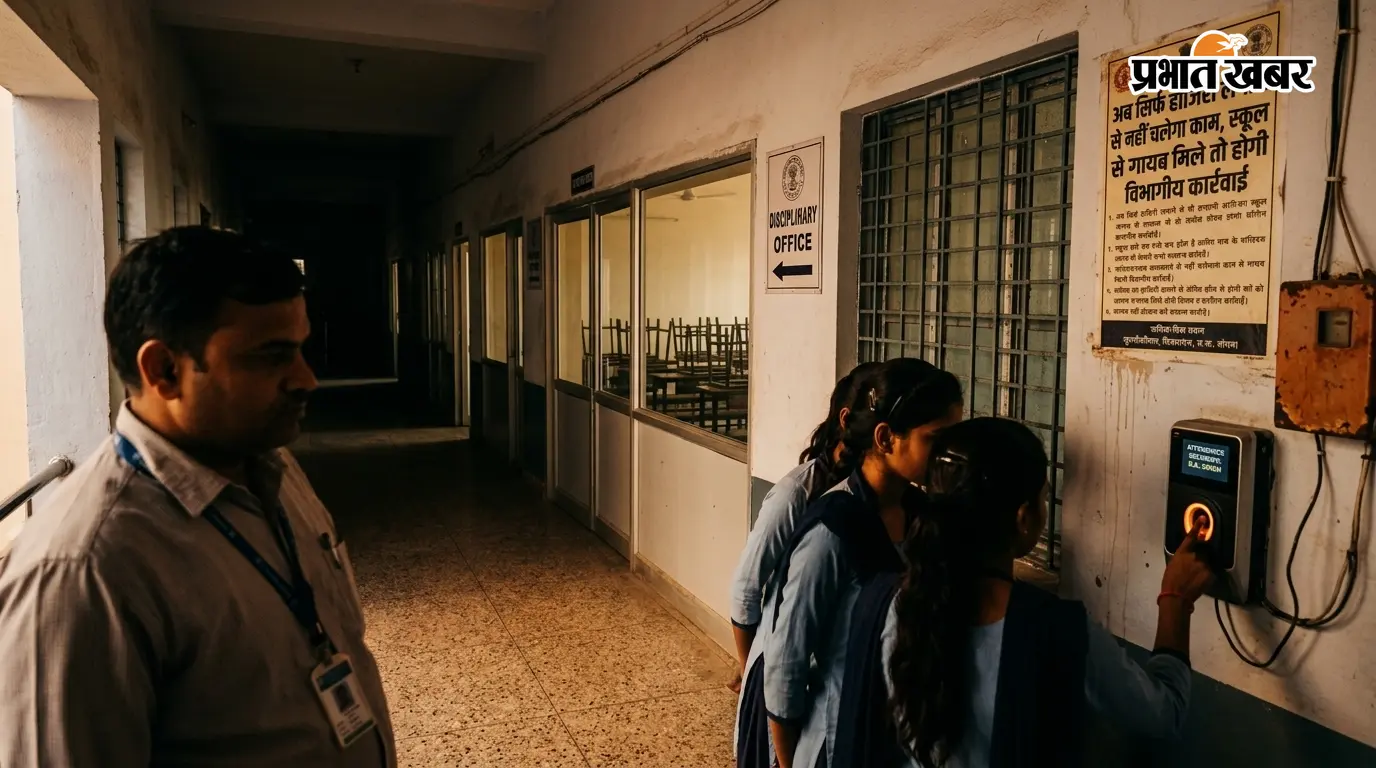 अब सिर्फ हाजिरी लगाने से नहीं चलेगा काम, स्कूल से गायब मिले तो होगी विभागीय कार्रवाई
