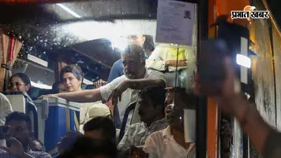बैरिकेडिंग तोड़ गांधी स्मृति पहुंचे राहुल गांधी और विपक्षी नेता, पेपर लीक के पीड़ित छात्रों को दी श्रद्धांजलि