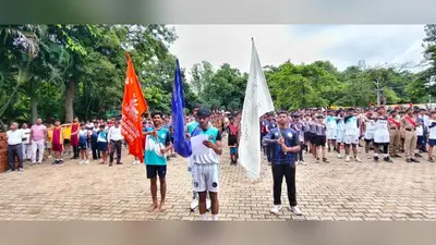 DAV कैनरी हिल में क्लस्टर स्तरीय खेलकूद प्रतियोगिता शुरू
